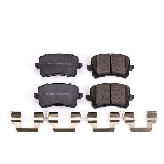 PowerStop 17-1348 Disc Brake Pad Set Audi, Volkswagen (2.0, 3.6 - FWD) Disc Brake Pad Set - Rear