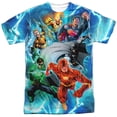 thumbnail image 1 of Jla - Lightning Team - Short Sleeve Shirt - Small, 1 of 2