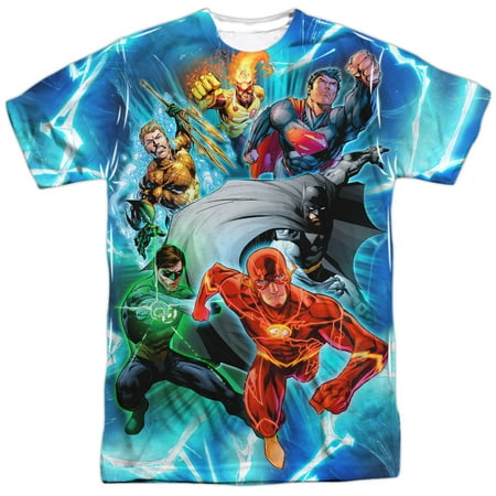 Jla - Lightning Team - Short Sleeve Shirt - Large