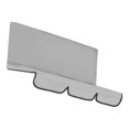 thumbnail image 4 of Garden Swing Seat Cover Patio Accessory Garden Swing Sunscreen Cushion Protection Bench Covers Gray, 4 of 9