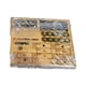 thumbnail image 2 of Abrazaderas para tablones de casco de maqueta de barco, herramientas para maquetas de barcos de costillas completas, tira de madera resistente para el casco 21 mm, 2 of 9