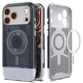 thumbnail image 1 of Funda Spigen para iPhone 17 Pro Max Classic C1 MagFit TPU Grafito, 1 of 7