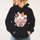 thumbnail image 3 of Sudadera con capucha con estampado divertido de gato Boba Tea, moda para mujeres y hombres, sudaderas informales, sudaderas con capucha para mujeres, 3 of 4