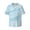 Blue Marble, variant on offers the Blue Gold Grid Lantern Shapes for Men's Casual Short-sleeved Shirt, a button-up collared shirt with a pocket, perfect for beach vacations and yacht travel in the X-Large size.