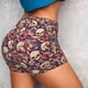thumbnail image 4 of Fotbe Skull rock record artist Shorts Sin Costuras – Shorts Deportivos de Cintura Alta para Mujer, Elásticos para Gimnasio, Yoga, Running o Ciclismo-Medium, 4 of 8