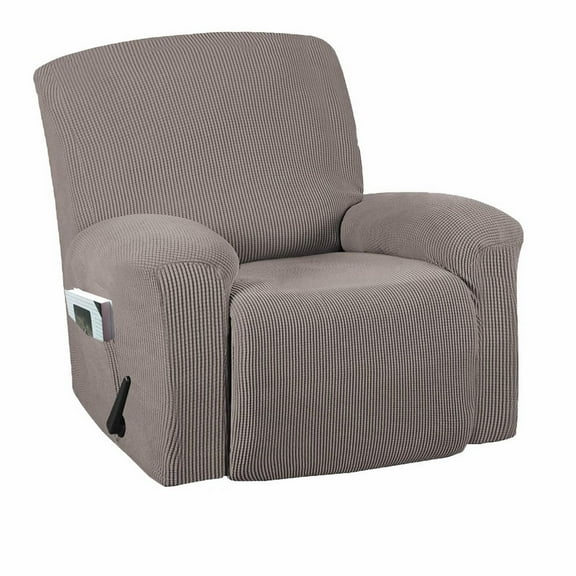 XYKA Clearance Super Stretch Recliner Cover Non-Slip Recliner Couch Slipcover Form Soft and Thick Reclining Chair Cover for Standard and Large Recliners Against Spills Stains and Tearing Easy