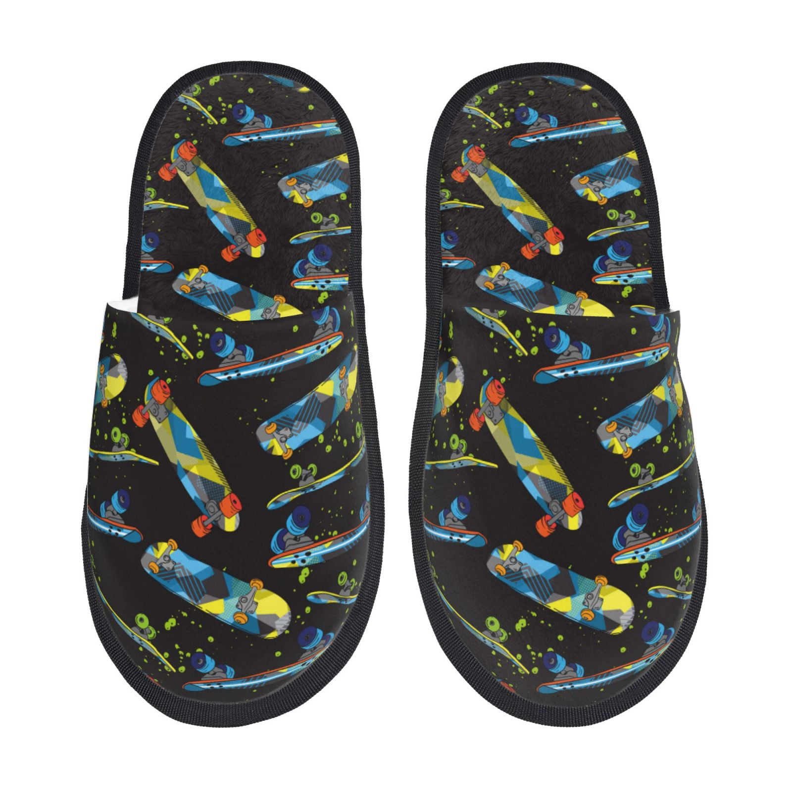 Odd Sox Pepsi & Mt. Dew Fuzzy Slippers - Officially Licensed, Non-Slip, Fun Novelty House Shoes For Adults - View #2