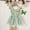 Green, variant on Dress Girls Cartoon Birthday Dresses for Girls Toddler Puffy Dress 18-24 Months