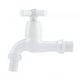 thumbnail image 1 of Grifo de plástico ABS para lavadora, lavabo, grifo de agua con un solo pico y manija G1/2 n.º 4, 1 of 10