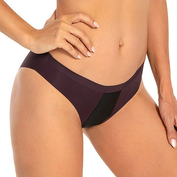 Gibobby Calzoncillos de encaje para mujer Ropa interior femenina de talla grande ropa interior triangular de recuperacion de flujo menstrual para mujer Cafe XL Walmart en linea