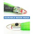 thumbnail image 5 of BLUEWING Big Game Trolling Lure 14in Trolling Pro Fishing Lures Saltwater Teaser with Mono Fishing Line and Stainless Steel Fishing Hook for Wahoo Tuna Marlin Mahi Mahi C7, 5 of 8