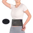 thumbnail image 1 of L/XL 43,3", Cinturón para hernias para hombres o mujeres - Cinturón de soporte para la cintura inferior para hernias umbilicales y ombligo Vientre (ancho 12,5 cm), 1 of 5