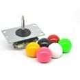 thumbnail image 4 of Winyuyby Arcade Joystick Controller Joystick Joystick with Circuit Board 5P Pin Without Light Joystick Game Console Handle I Game console crank, 4 of 8