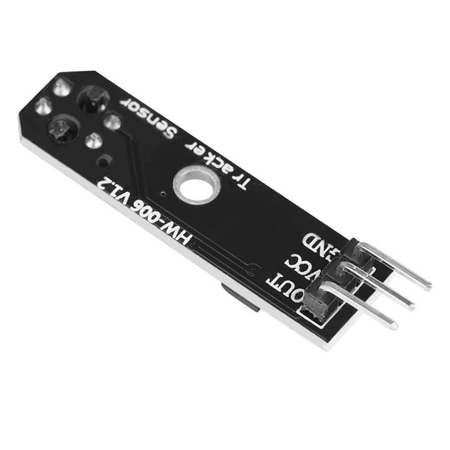 Peahefy Capteur de Suivi, 3 Pcs Module de Capteur de Suivi à Réflexion Infrarouge 1 Canal pour Voiture Intelligente, Détection de Ligne Noir/blanc, Capteur Infrarouge