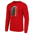 thumbnail image 2 of Men's Starter Scarlet San Francisco 49ers Half Helmet Logo Long Sleeve T-Shirt, 2 of 3