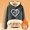 Dark Gray, variant on Women's Hoodies Sweatshirts Cozy Thickened Long Sleeve Hooded Pullover with Cute Dog Cat Heart Pattern for Everyday Comfort Green 5XL