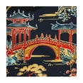thumbnail image 4 of WYYP Chinese Style Pattern Square Tablecloth Outdoor Fitted 100% Polyester Fiber 36*36, 4 of 8