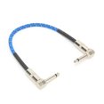 thumbnail image 4 of Cable de efecto de guitarra accesorios para guitarra Cable de efecto de guitarra eléctrica de 635mm con codo doble de 90  suministro de Cable efector de guitarra, 4 of 8