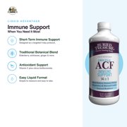 Buried Treasure ACF 14 in 1: Liquid Immune Support with Vitamin C, Zinc, Elderberry & Echinacea - PillFree Short Term Wellness Formula Vegan, Non-GMO, 16 fl oz