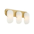 thumbnail image 4 of Minka Lavery 3703 Heathcote 3 Light 24" Wide Bathroom Vanity Light - Brass, 4 of 5