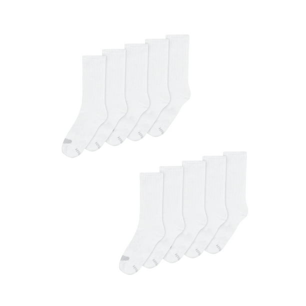 Hanes Hanes Women's Cool Comfort Crew Socks, 10Pair Value Pack