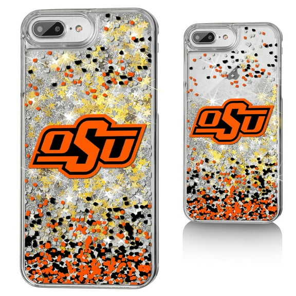 Oklahoma State Cowboys iPhone Glitter Confetti Design Case