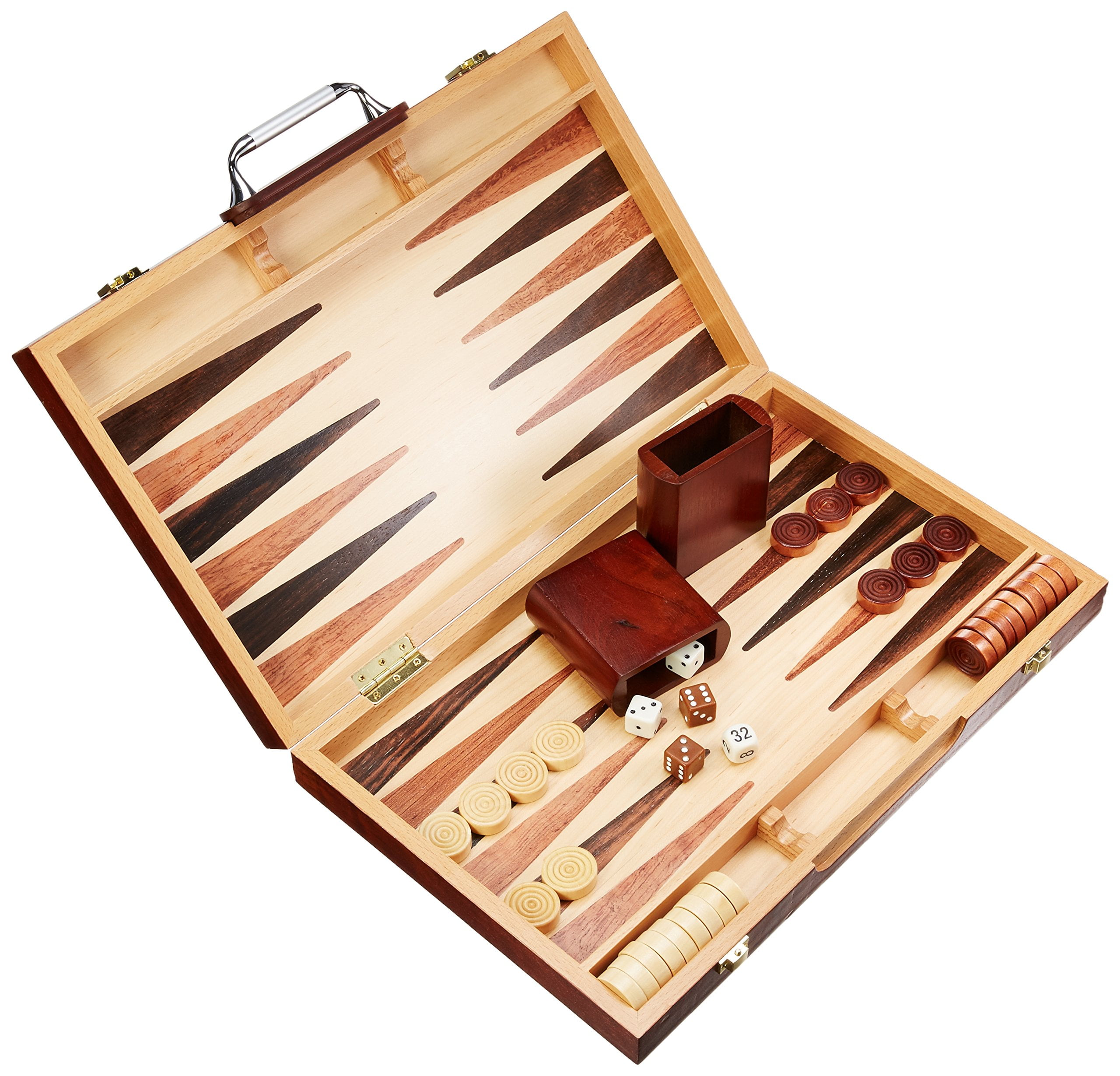 15' Burlwood Backgammon