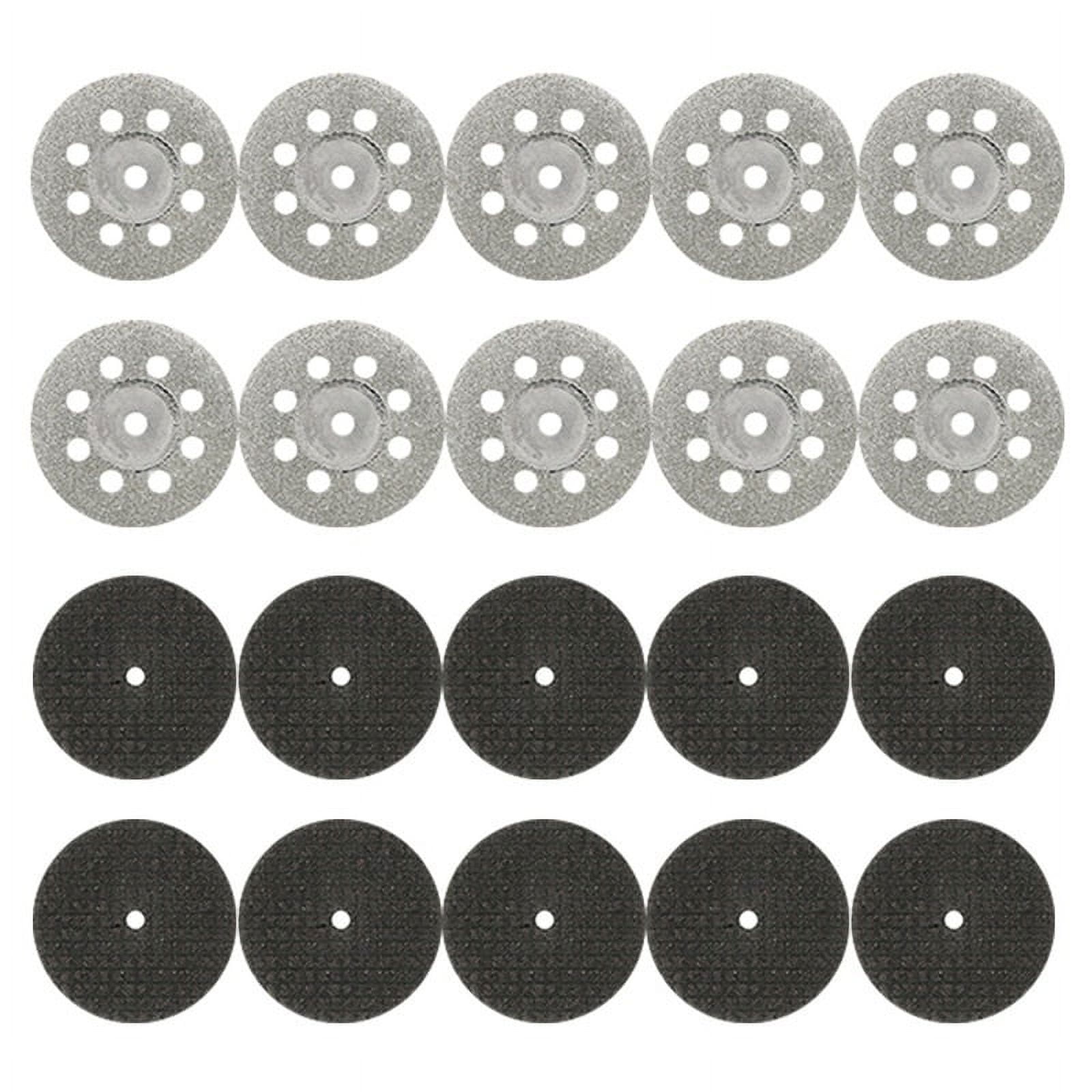 HOTBEST 31pcs/8pcs Circular Saw Blades - Rotary Tool Cutting Disc Kit Accessories, Metal Drill Cutting Discs for Wood Plastic Metal Cutting