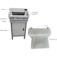 thumbnail image 3 of INTBUYING 18" 460mm Electric Heavy Paper Cutter Automatic Paper Cutting Machine Guillotine Trimmers, 3 of 12