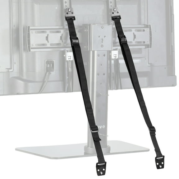 VIVO TV Anti-Tip Heavy Duty Cable Straps Safety Kit for Screen and Furniture