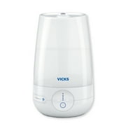 Vicks Filter Free Cool Mist Humidifier, White, VUL545