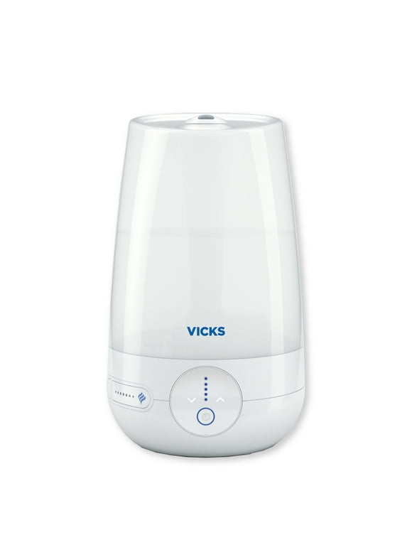 Vicks Filter Free Cool Mist Humidifier, White, VUL545