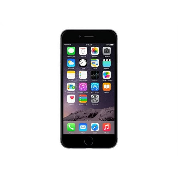 Apple iPhone 6 - 4G smartphone / Mémoire Interne 32 GB - Écran LCD - 4.7" - 1334 x 750 pixels - Caméra Arrière 8 MP - Caméra avant 1.2 MP - Gris Sidéral