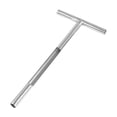 thumbnail image 1 of 21 Inch Handheld Portable Soil Sampler Stainless Steel Soil Sampling Tool Home Garden Lawn Farm Maintenance Tool T-Handle Soil Sampler, 1 of 7