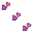 thumbnail image 1 of maskred 50 Pcs Têtes d'Orchidées en Soie Synthétique Durables Conçues pour Bas Violet Rouge 3Set, 1 of 6