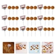 thumbnail image 3 of OUNONA 36 Pcs Basketball Cake Toppers Party Dessert Table Decorations Assorted Colors for Birthday and Sports Events, 3 of 6