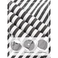 thumbnail image 6 of Fantaslook Striped Tops for Womens 3/4 Sleeve V Neck Shirts Dressy Casual Business Work Blouses Trendy Lapel Tops, 6 of 9
