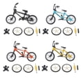 thumbnail image 1 of Paquete de 4 Aleación Finger Bike BMX Juguete para Regalos de Decoración de Escritorio Hugo Mini juguete de aleación de bicicleta de dedo, 1 of 10