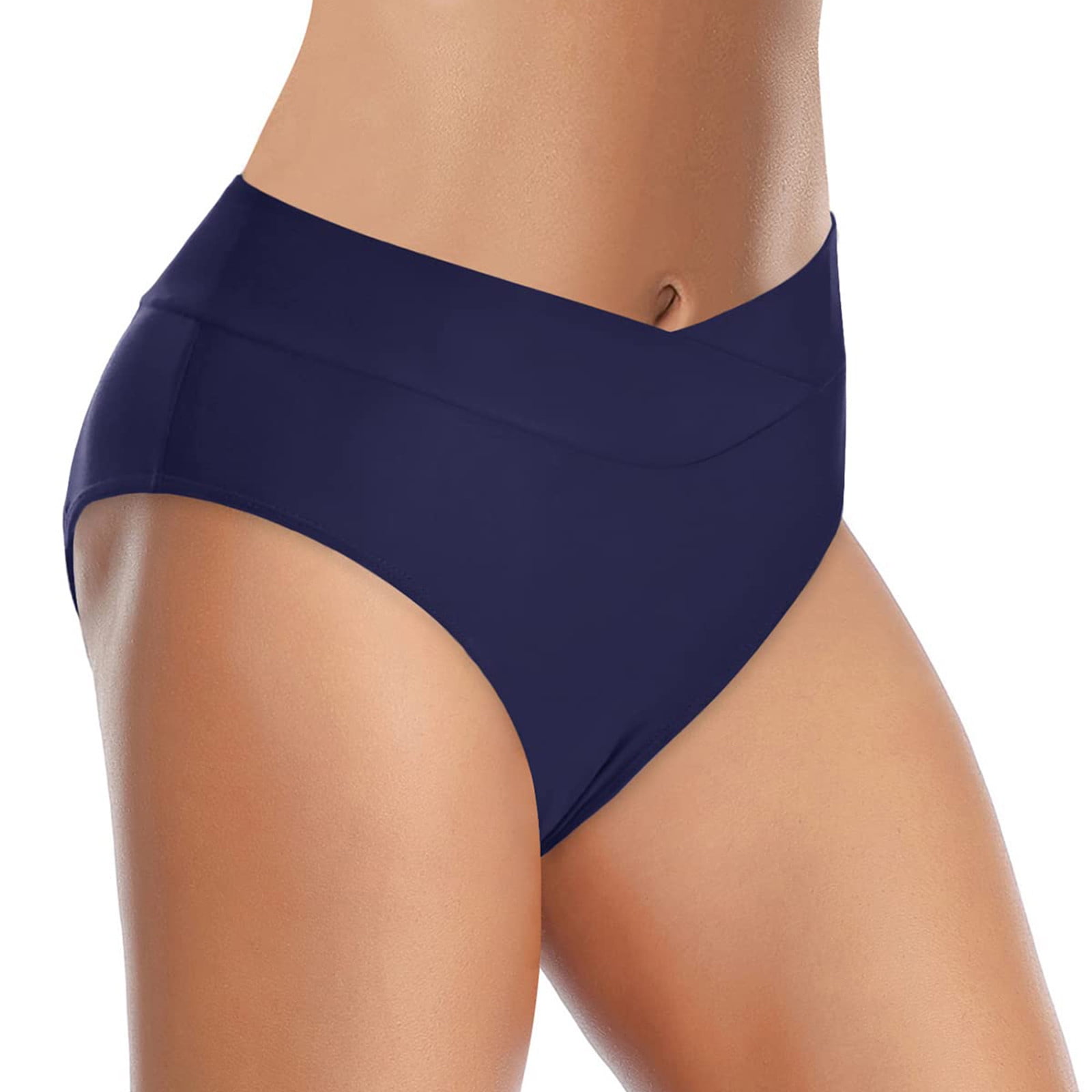 High waisted sale bikini bottoms walmart