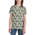 thumbnail image 3 of Wukai Soccer and Football Youth Unisex Short Sleeve T-Shirt for Boys, Girls, Teens, and Kids-Large, 3 of 7