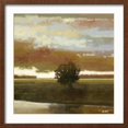 thumbnail image 2 of Art.com Painted Sky I Art Print by Norman Wyatt Jr., Brown Frame Wall Art, 21" x 21", 2 of 5