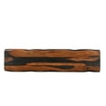 thumbnail image 3 of Pemberly Row 75" Live Edge Solid Wood Dining Bench in Dark Brown, 3 of 5