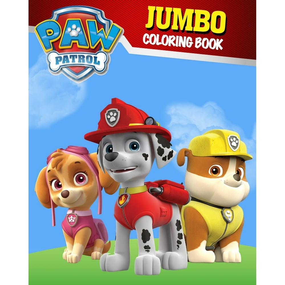 Paw Patrol coloring book (Paperback) - Walmart.com - Walmart.com