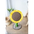 thumbnail image 3 of Catry Sunflower Scratching Post and Cat Bed with Toy, 3 of 9