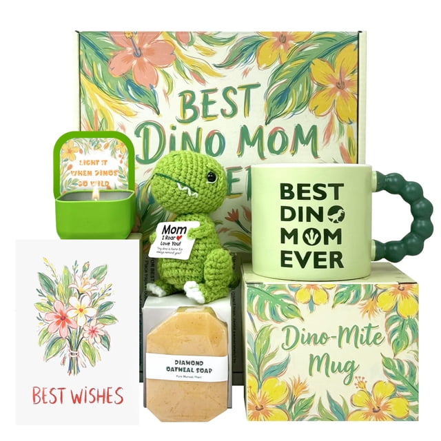 Set de regalo para el Día de la Madre Drinking Cup MHSMHL Dino-Mite