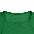 thumbnail image 7 of Fnooota Girls T Shirts, Side Slit Crew Neck Short Sleeve Casual Summer Tops Green Size 6, 7 of 7