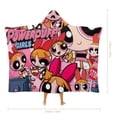 thumbnail image 2 of The Powerpuff Girls Wearable Blanket Cloak Arctic Velvet Hooded Blanket Soft Fuzzy Hoodie Blanket Cape for Adults Kids 50"x60", 2 of 8