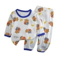 thumbnail image 1 of Odeerbi 1-6 Años Conjunto de Pijama de Verano Para Niños Y Niñas de Algodón Con Camiseta de Manga Larga Y Pantalón Con Suave Estampado de Osos Conjunto de Pijama de Dos Piezas, 1 of 5