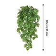 thumbnail image 3 of Spring Artificial Monstera Leaf Vines, 2.56Ft Hanging Greenery Tropical Palm Leaves Ivy Vine Monstera Garland for Home Garden Porch Patio Party Indoor Outdoor DÃ©cor, 3 of 7