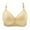 Beige, variant on DPTALR Under $5 Womens Plus Size Bar Wire Free Comfortable Lace Breathable Bra Underwear No Rims